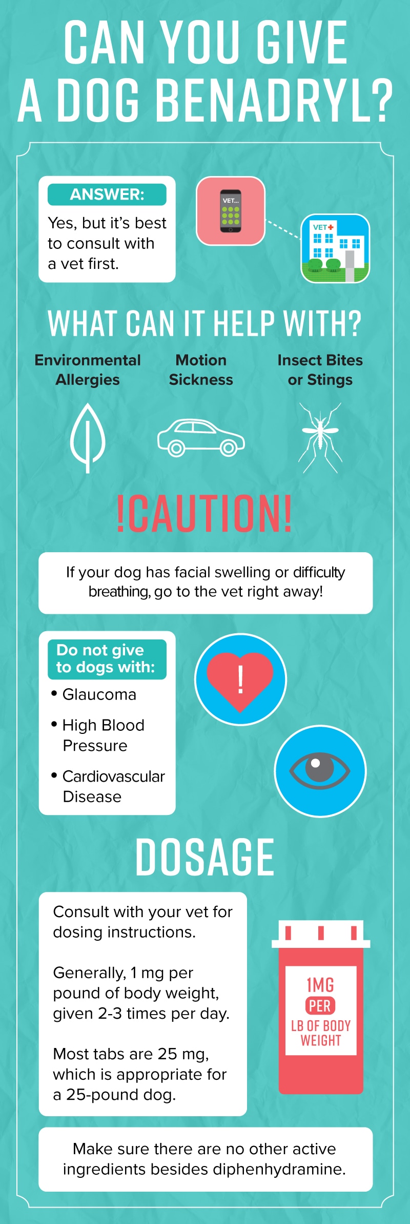 can you give a dog benadryl? | petmd