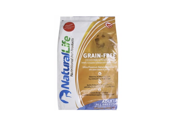 natural life dog food grain free