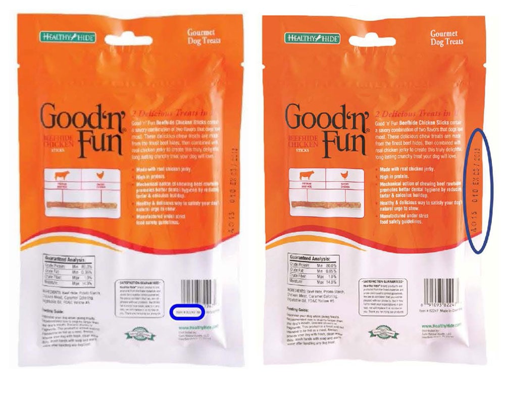 Salix Animal Health Recalls ‘Good ‘N’ Fun Beefhide Chicken Sticks’ Dog