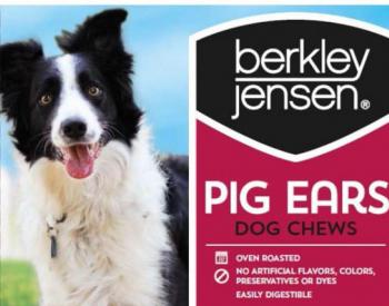 Dog Goods USA LLC Expands Voluntary Recall to Include Berkley Jensen Pig Ears Pet Treats Because of Possible Salmonella Health Risk